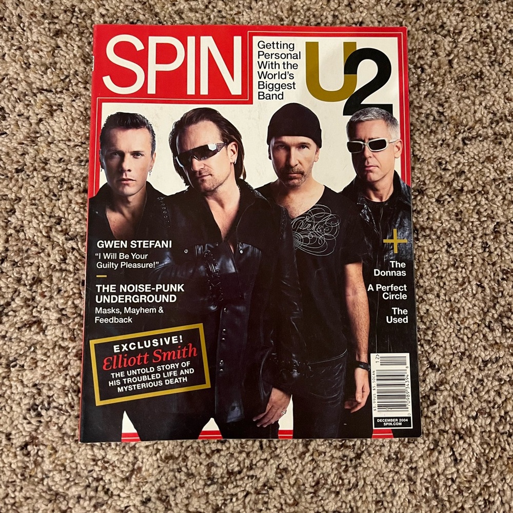 Vintage Spin U2 How to Dismantle December 2004 Gwen Stefani LAMB